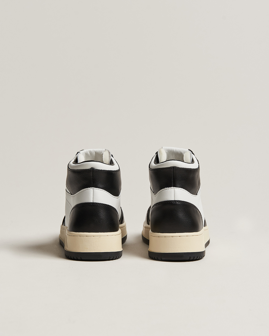 Herren | Autry Medalist Mid Bicolor Leather Sneaker Black | Autry | Medalist Mid Bicolor Leather Sneaker Black