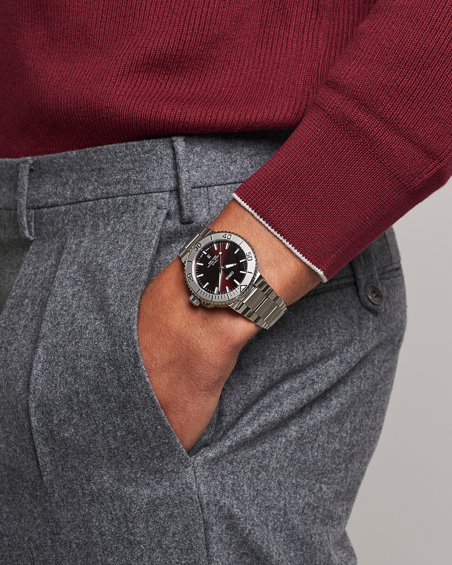 Herren | Oris Aquis Date 41,5mm Cherry | Oris | Aquis Date 41,5mm Cherry