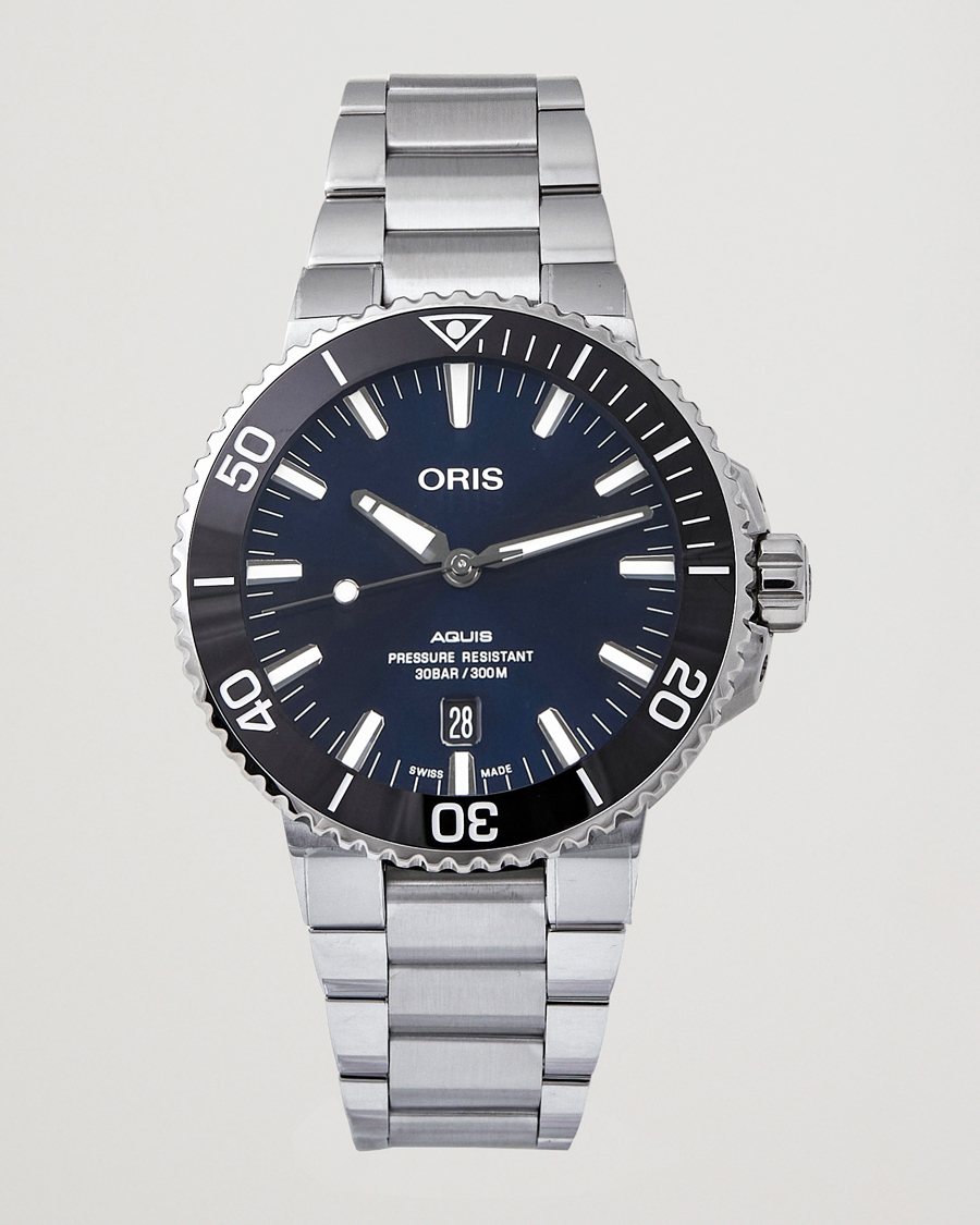 Herren | Oris Aquis Date 41,5mm Blue | Oris | Aquis Date 41,5mm Blue