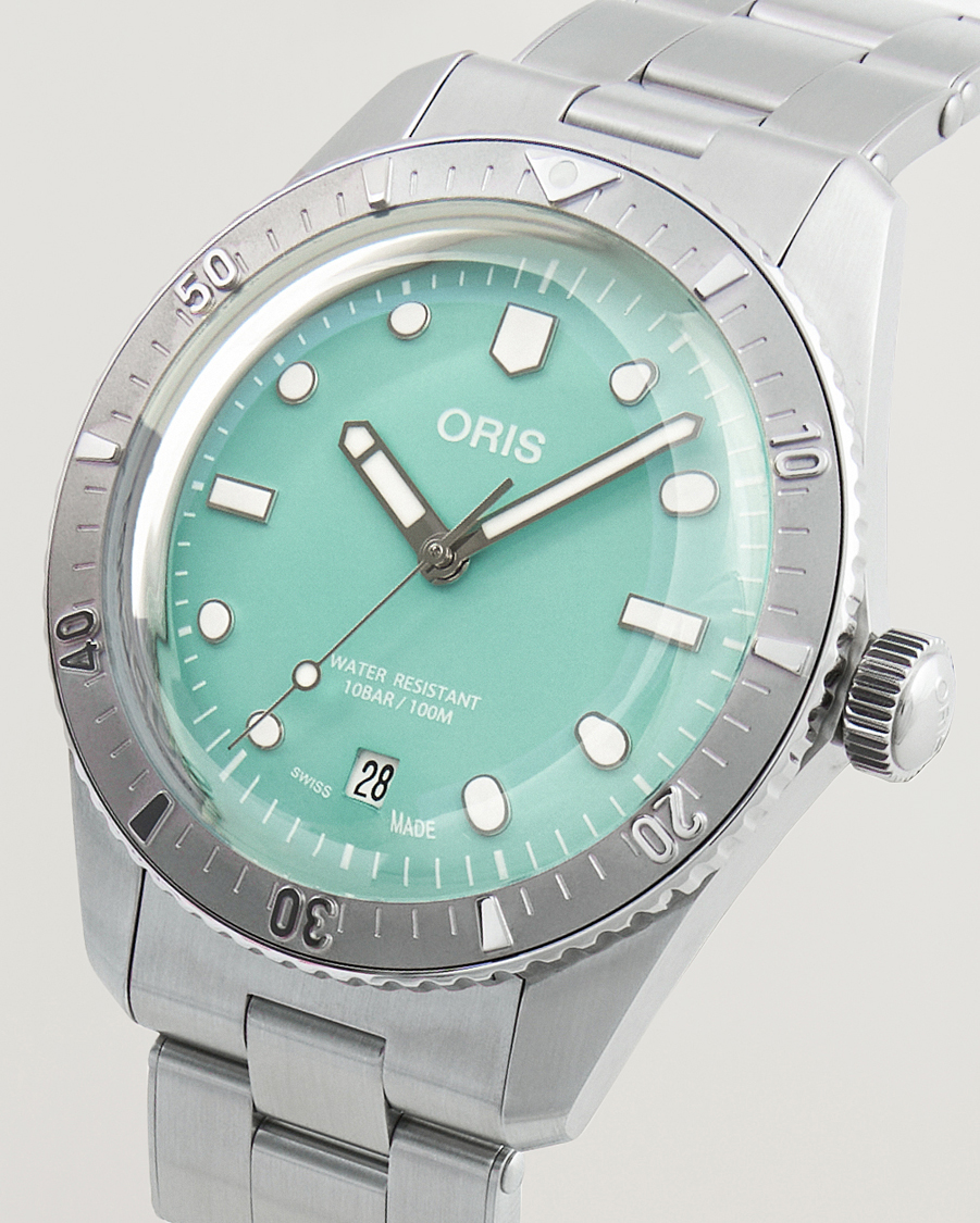 Herren | Uhren | Oris | Divers Sixty-Five 38,5mm Cotton Candy Light Green