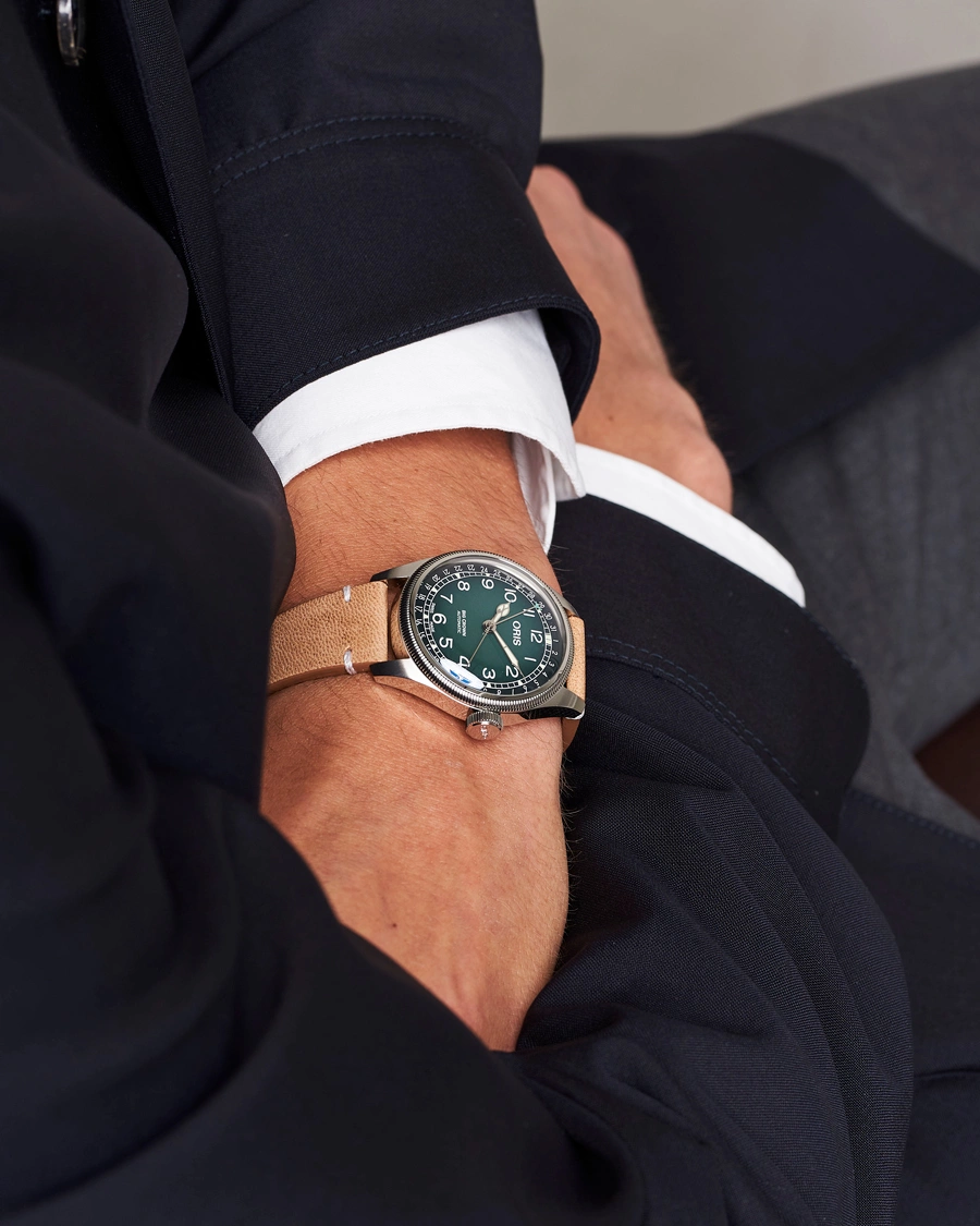 Herren |  | Oris | Big Crown Pointer Date 38mm Green