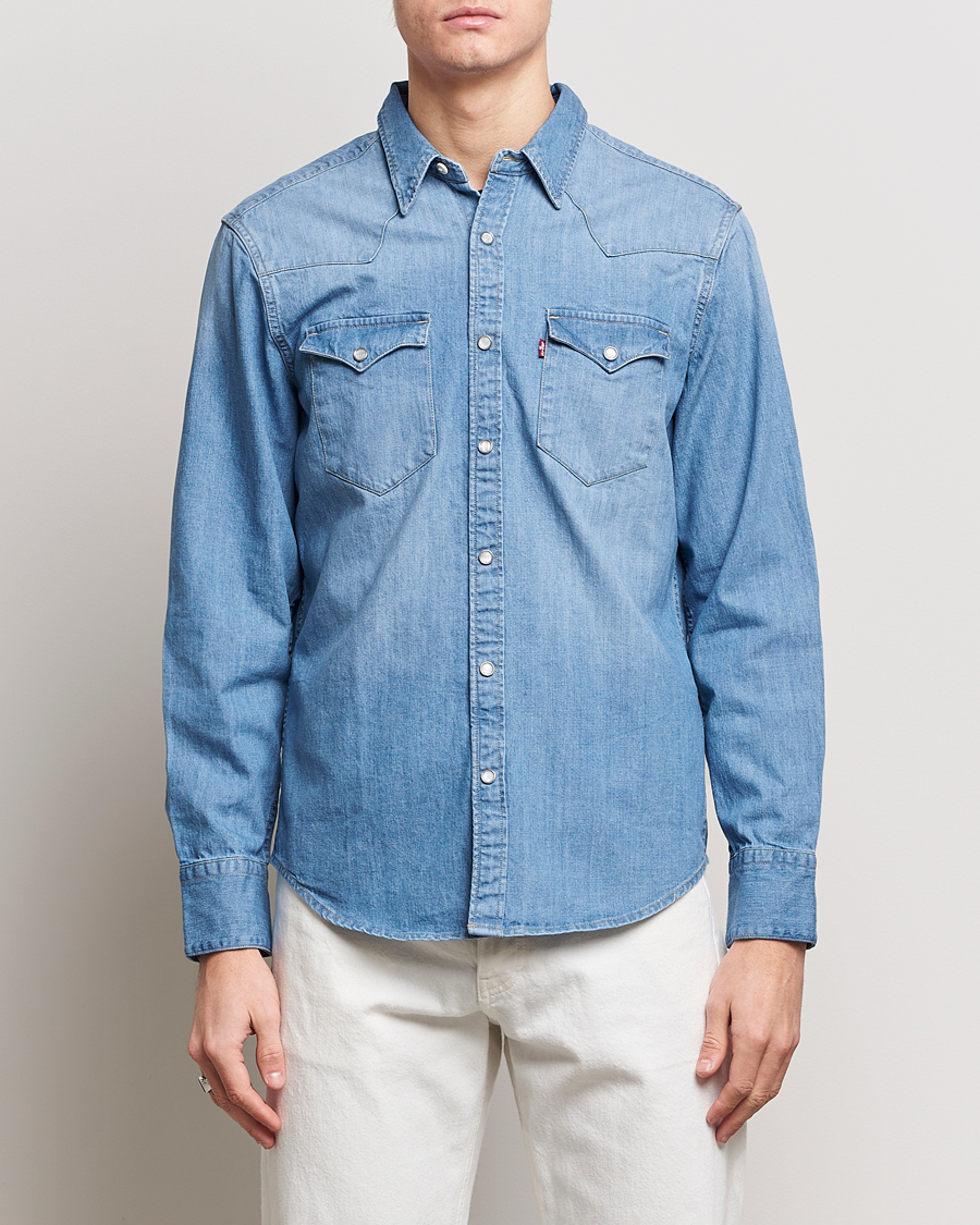 Herren |  | Levi's | Barstow Western Standard Shirt Light Blue