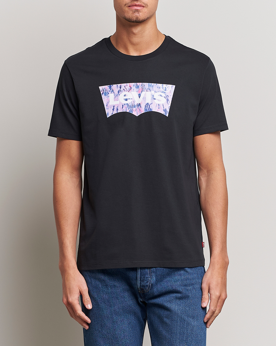Herren | Schwartze t-shirts | Levi's | Crew Neck Graphic T-shirt Black