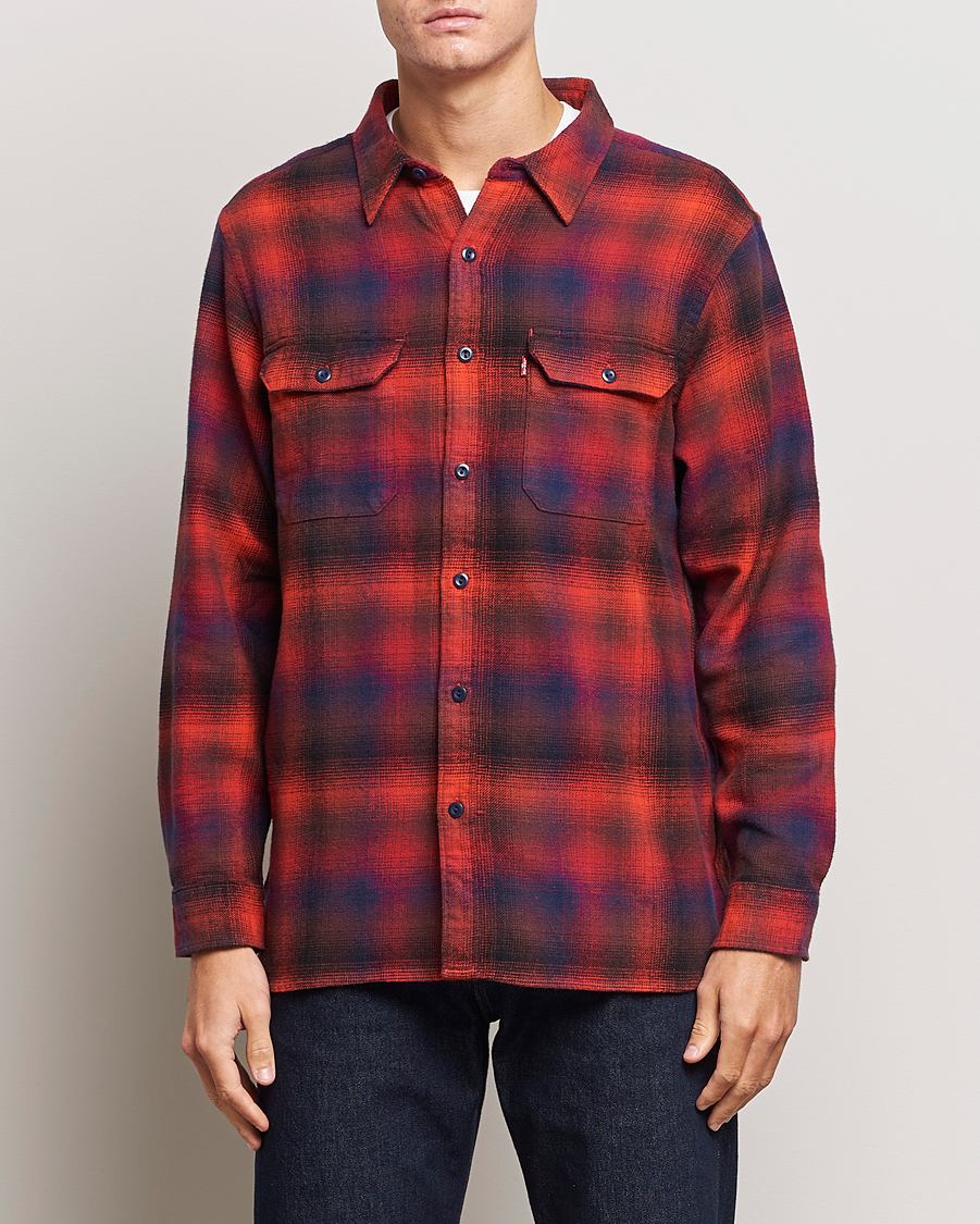Herren | Hemden | Levi's | Jackson Worker Shirt Red/Black