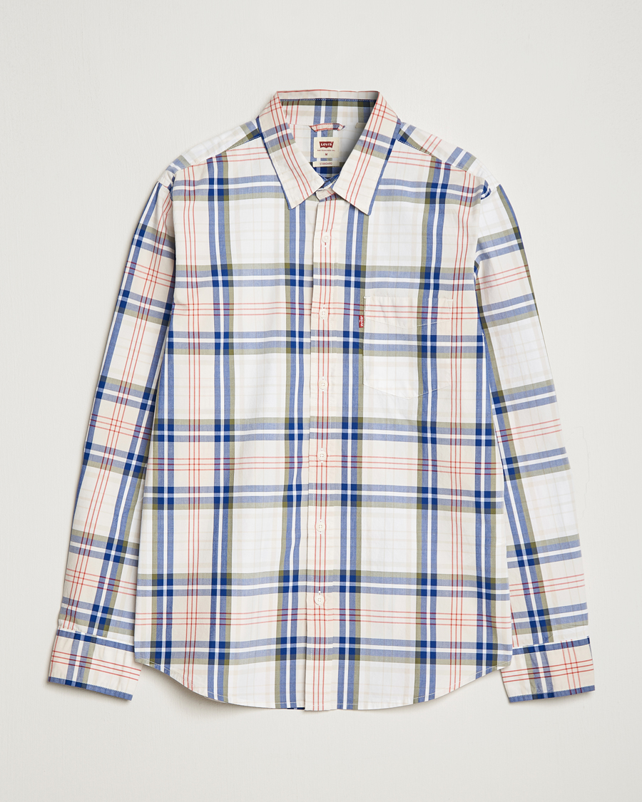 Herren |  | Levi's | Sunset Pocket Shirt White/Beige