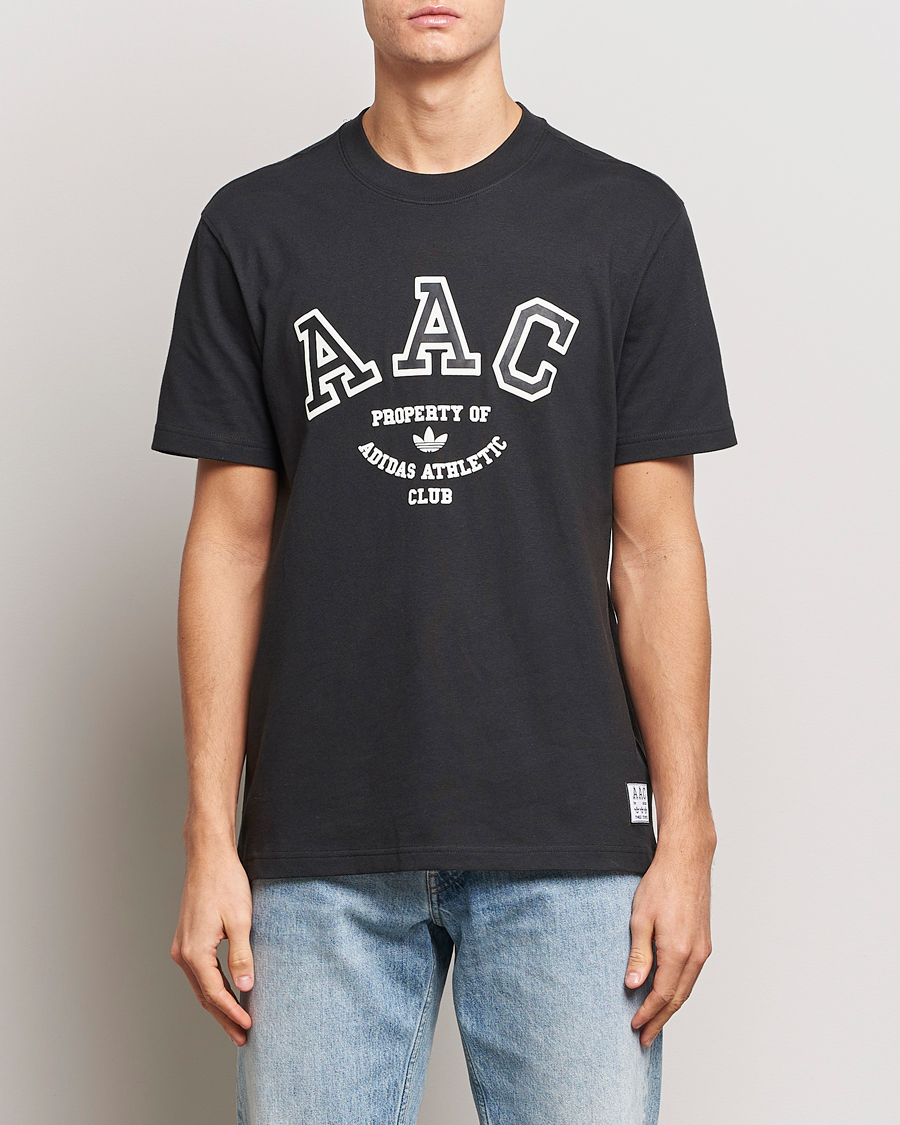 Herren |  | adidas Originals | Hack Logo Crew Neck T-Shirt Black