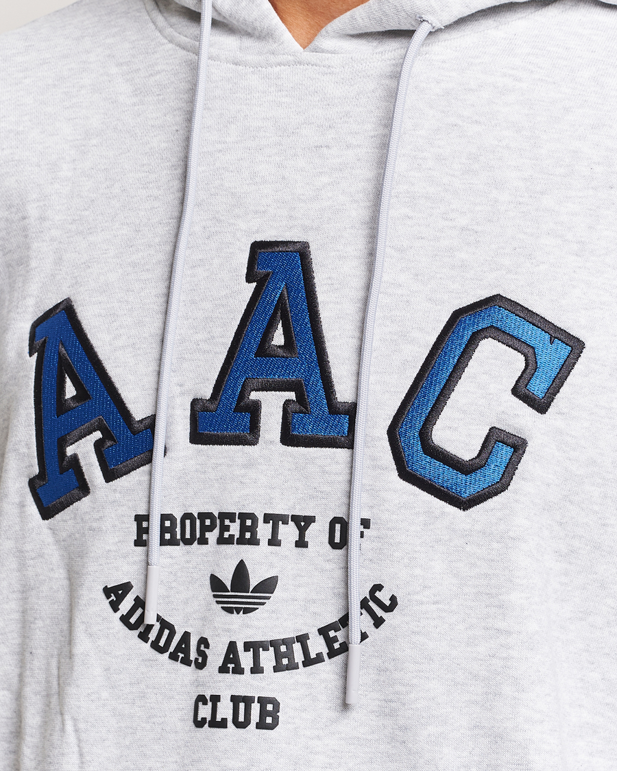 Herren | Pullover | adidas Originals | Hack Logo Hoodie Light Grey