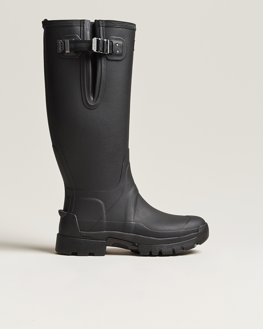 Herren | Galoschen & Gummistiefel | Hunter Boots | Balmoral Side Adjustable Neo Boot Black