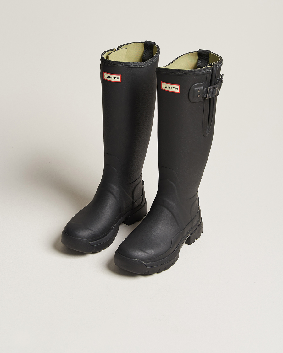 Herren | Galoschen & Gummistiefel | Hunter Boots | Balmoral Side Adjustable Neo Boot Black