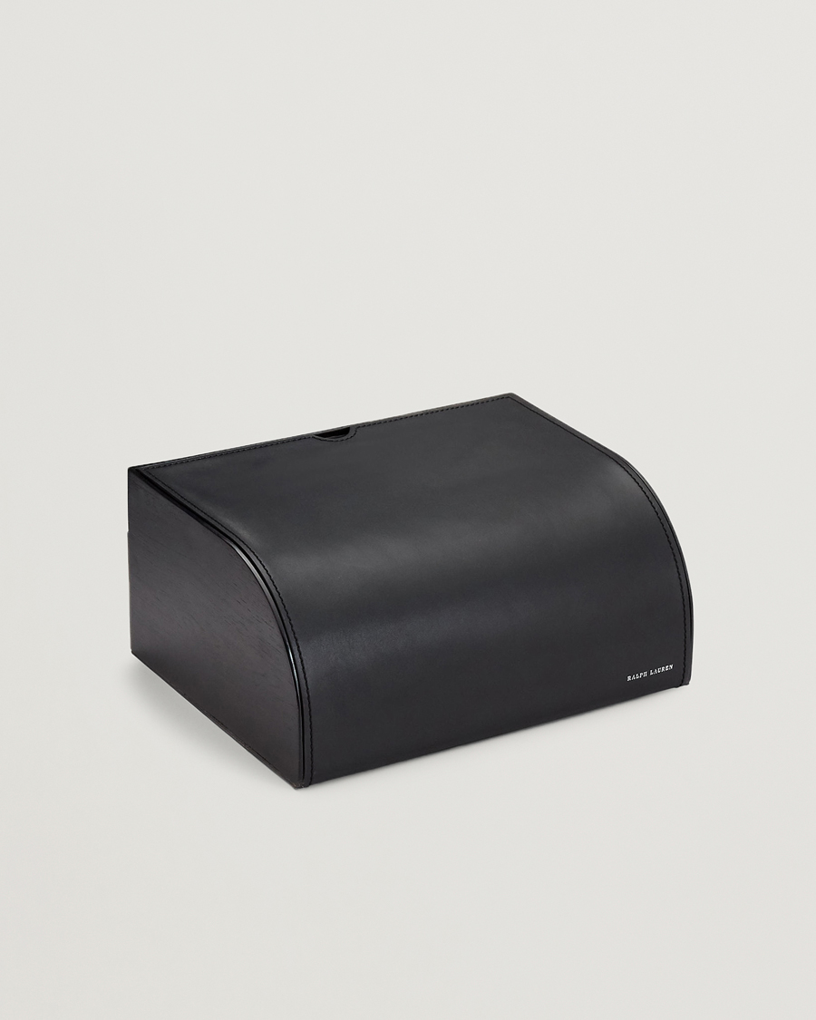 Men | Ralph Lauren Home | Ralph Lauren Home | Brennan Leather Writers Box Saddle Black