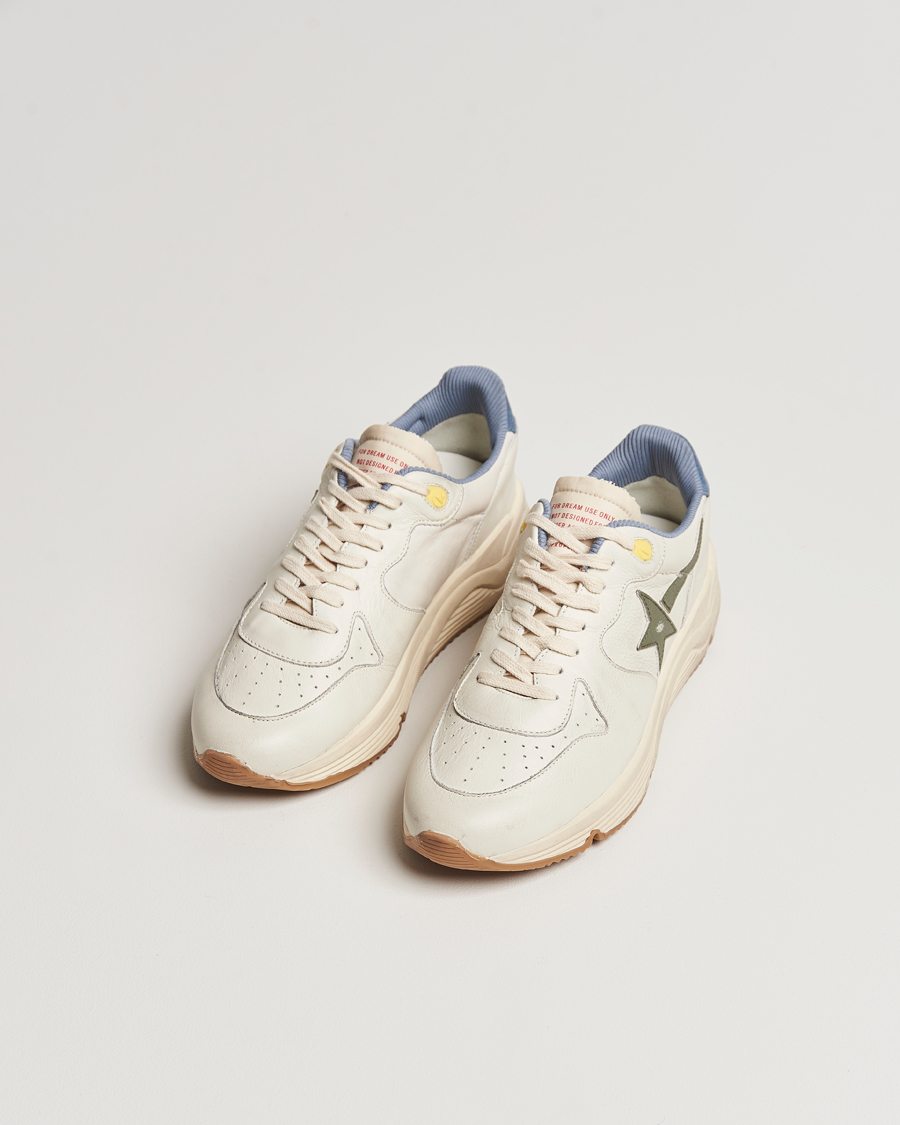 Herren |  | Golden Goose Deluxe Brand | Running Dad Sneakers White/Green