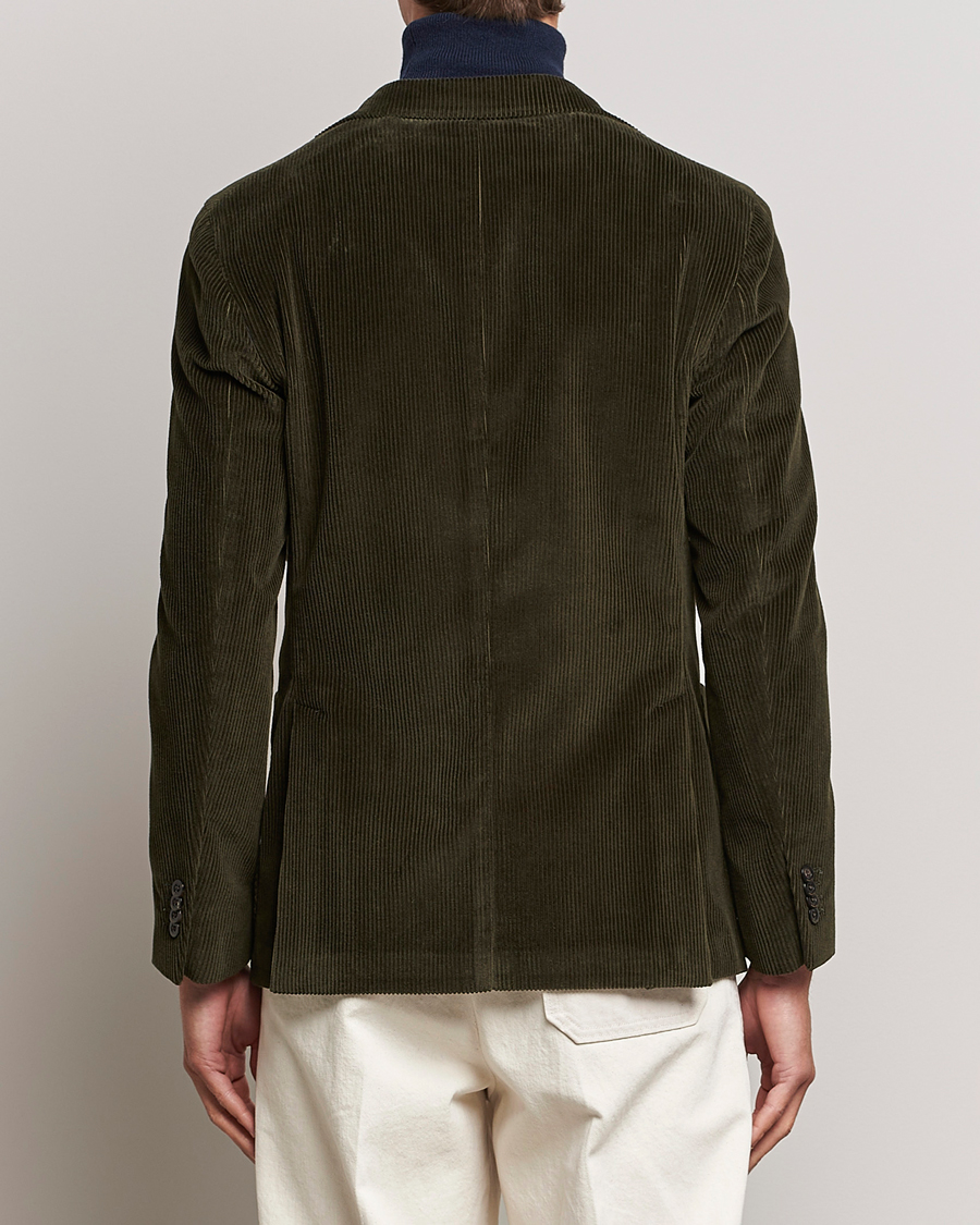 Herren | Sakkos | Boglioli | K Jacket Corduroy Blazer Dark Green