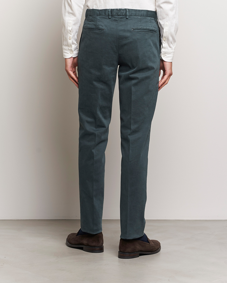 Herren | Hosen | Boglioli | Cotton Twill Trousers Navy
