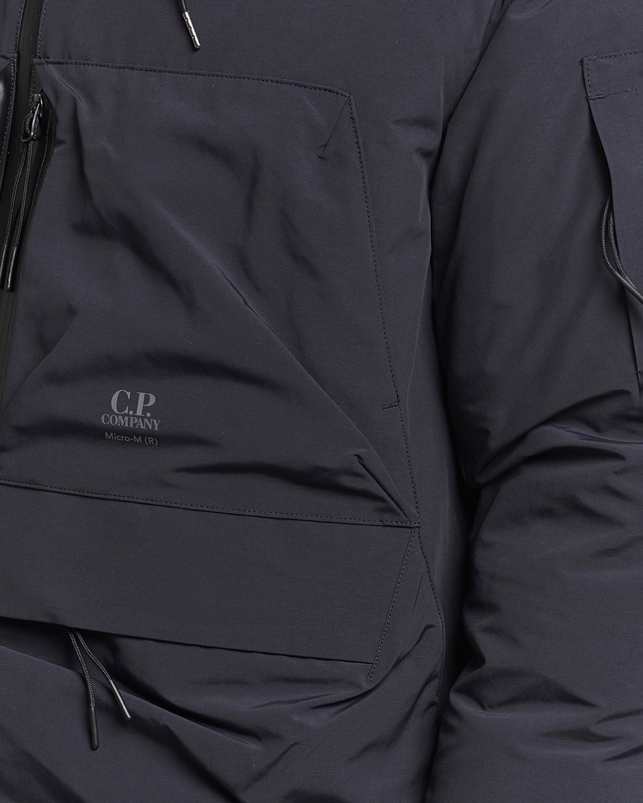 Herren | Jacken | C.P. Company | Micro M Re-Cycled Hood Jacket Black