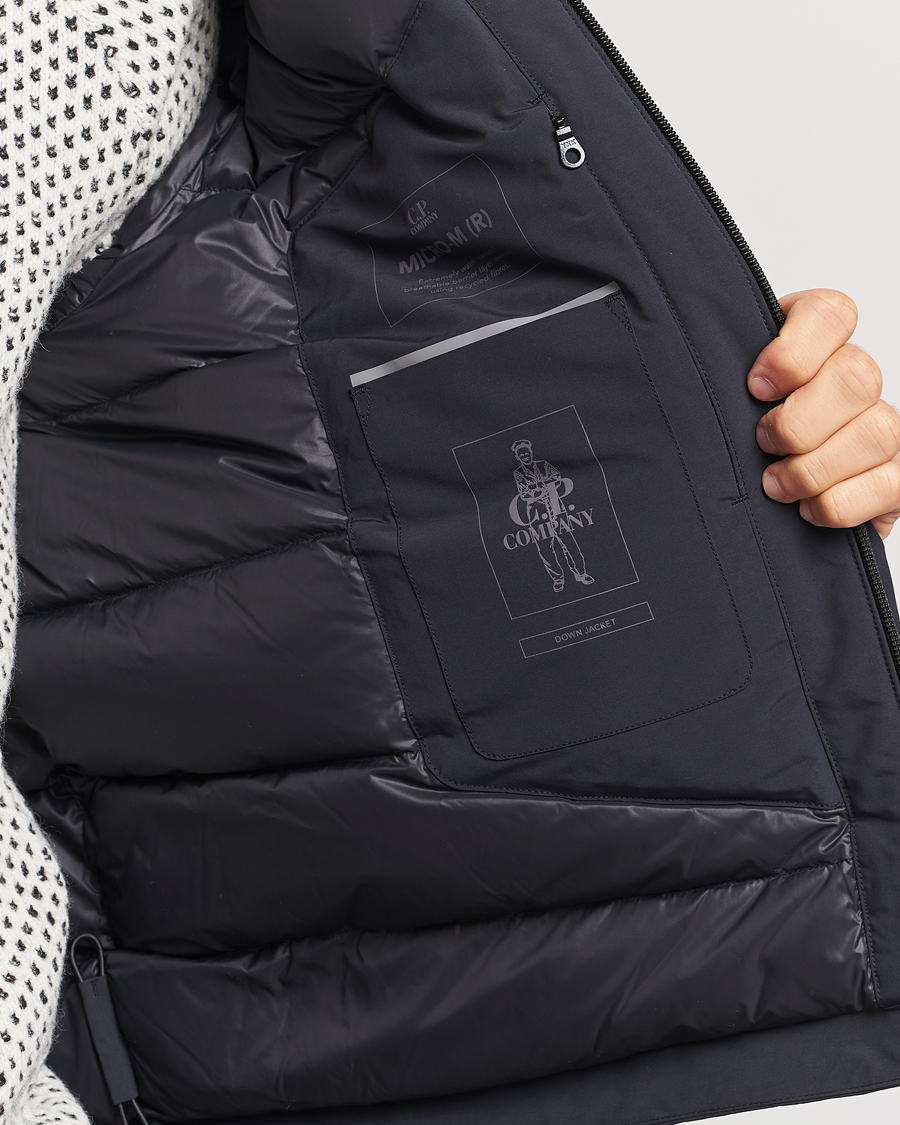 Herren | Jacken | C.P. Company | Micro M Re-Cycled Hood Jacket Black