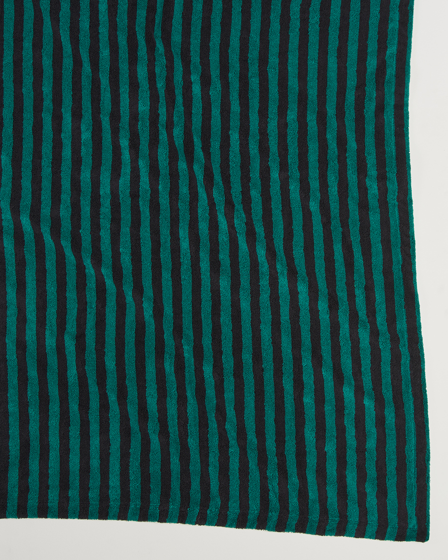 Herren | Tekla Organic Terry Beach Towel Ivy Stripes | Tekla | Organic Terry Beach Towel Ivy Stripes
