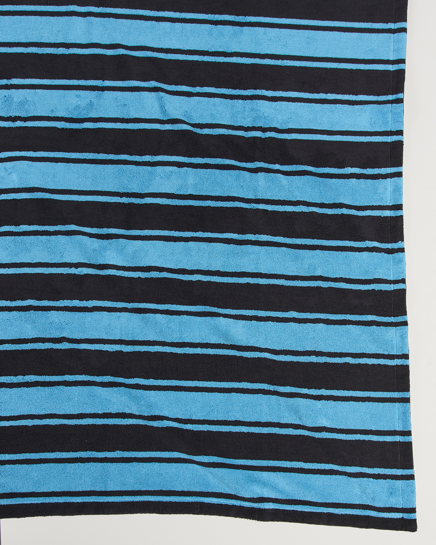 Herren | Textilien | Tekla | Organic Terry Beach Towel Liquorice Stripes