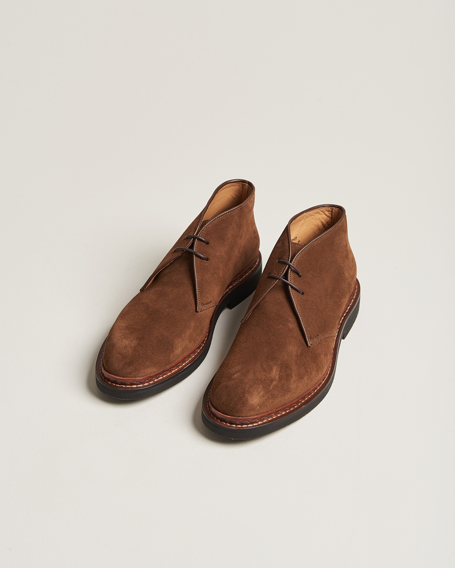 Herren | Heschung | Heschung | Genet Suede Chukka Boot Light Brown