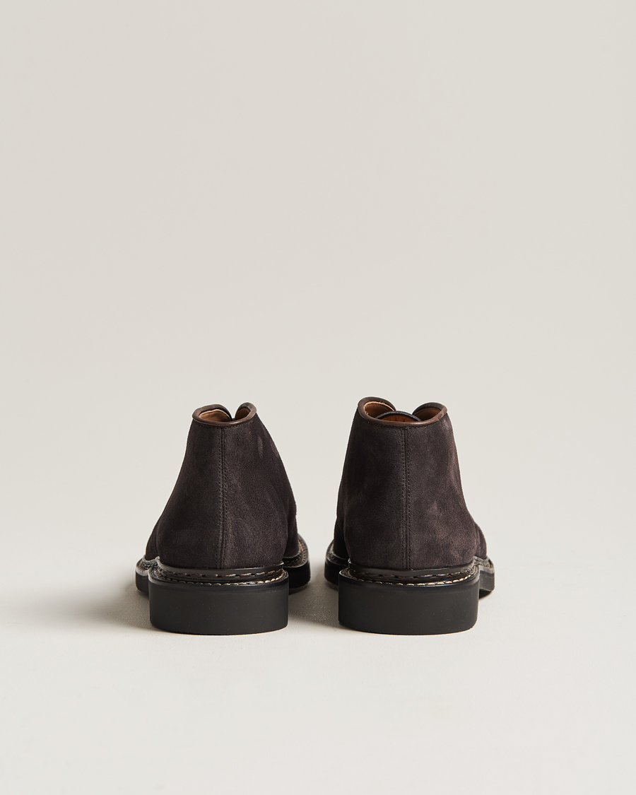 Herren | Heschung Genet Suede Chukka Boot Dark Brown | Heschung | Genet Suede Chukka Boot Dark Brown