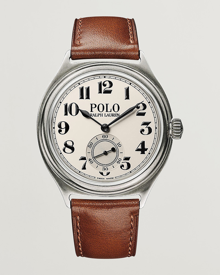 Herren | Polo Ralph Lauren 40mm Mechanical Vintage 67 White Dial  | Polo Ralph Lauren | 40mm Mechanical Vintage 67 White Dial 