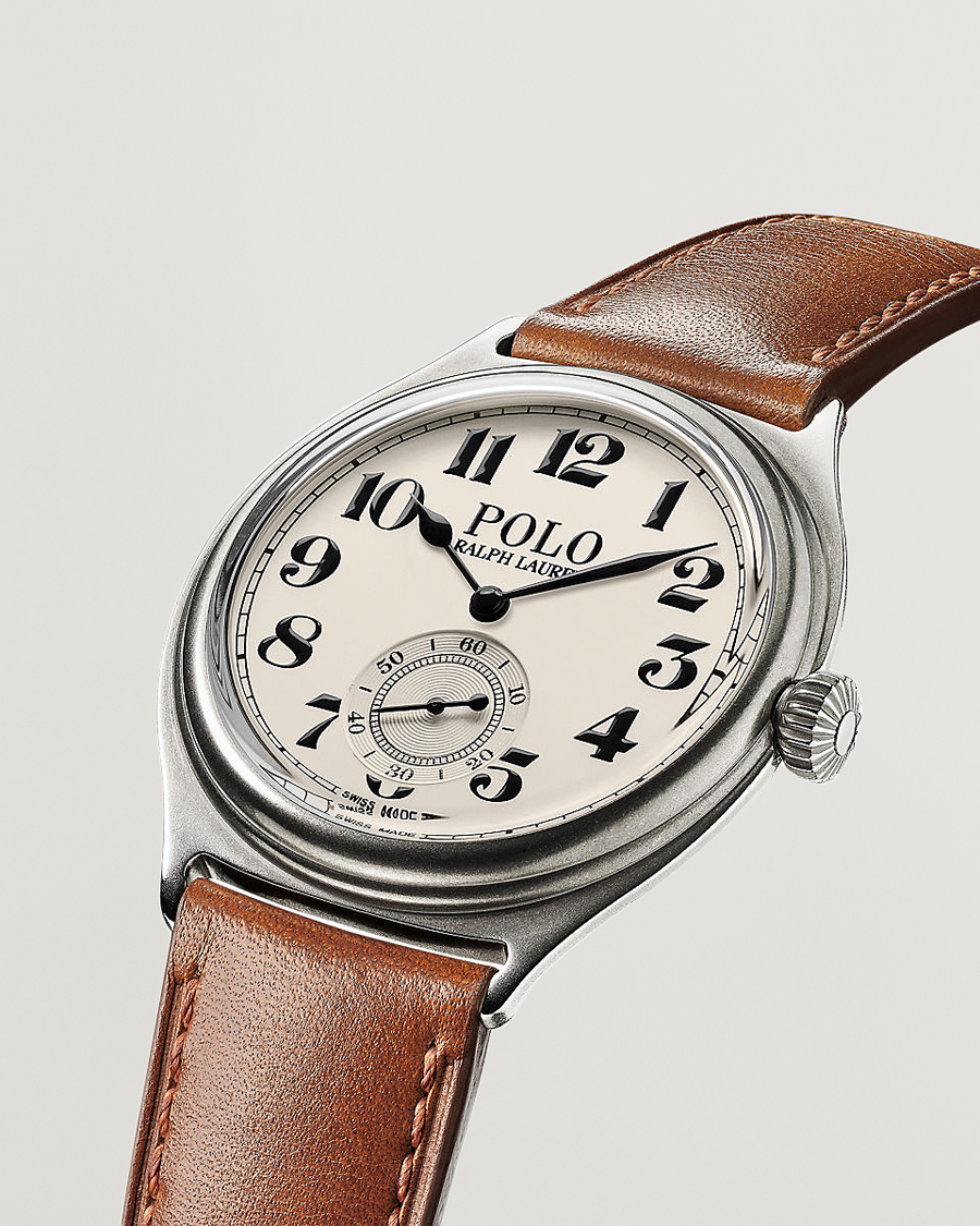 Herren | Fine watches | Polo Ralph Lauren | 40mm Mechanical Vintage 67 White Dial 