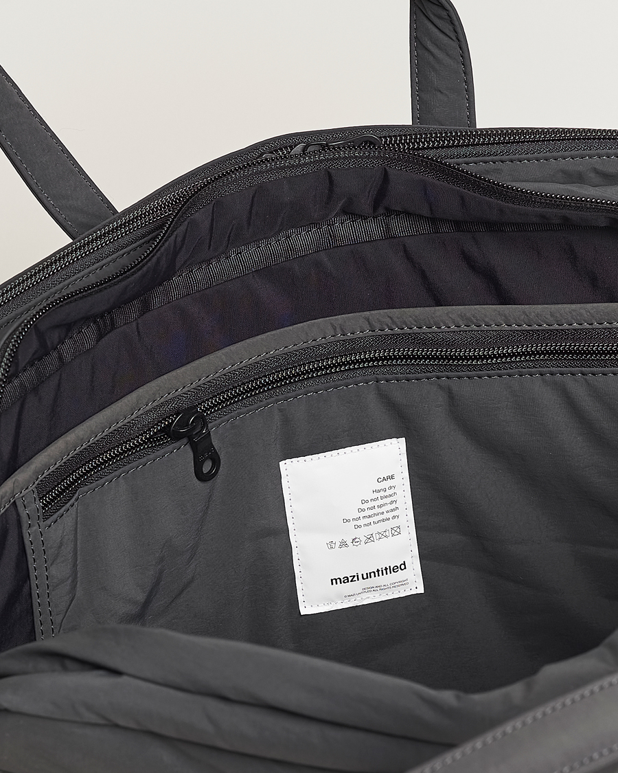 Herren | Taschen | mazi untitled | AM Bag 02 Nylon Briefcase Grey