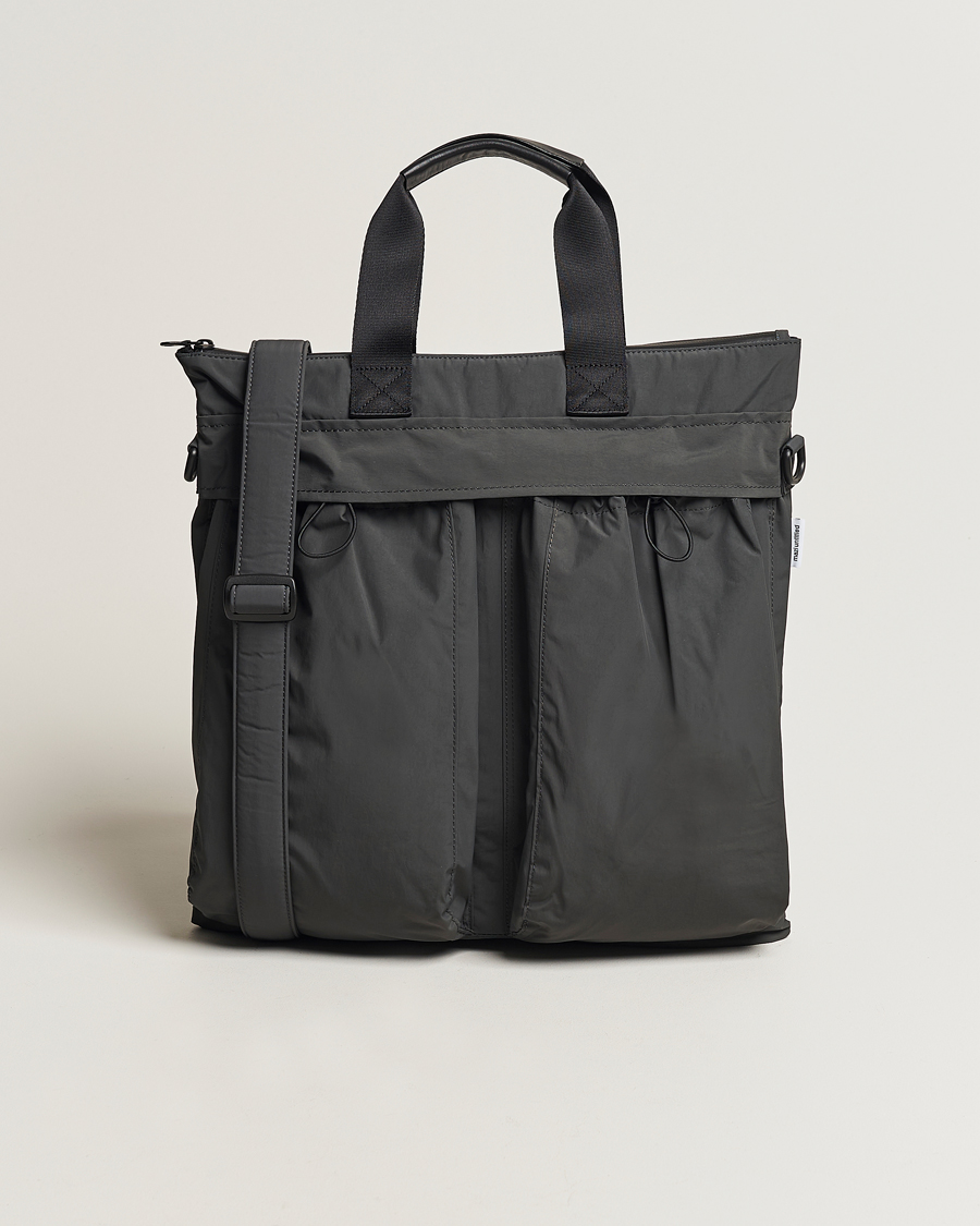 Herren | Taschen | mazi untitled | Helmet Bag 02 Nylon Tote Grey