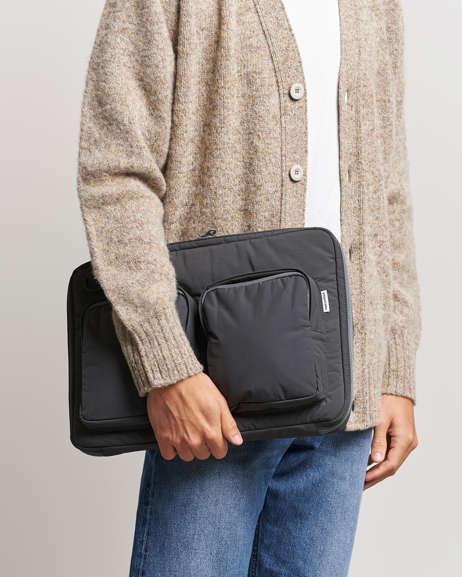 Herren | Taschen | mazi untitled | AM Case 02 Nylon Portfolio Grey