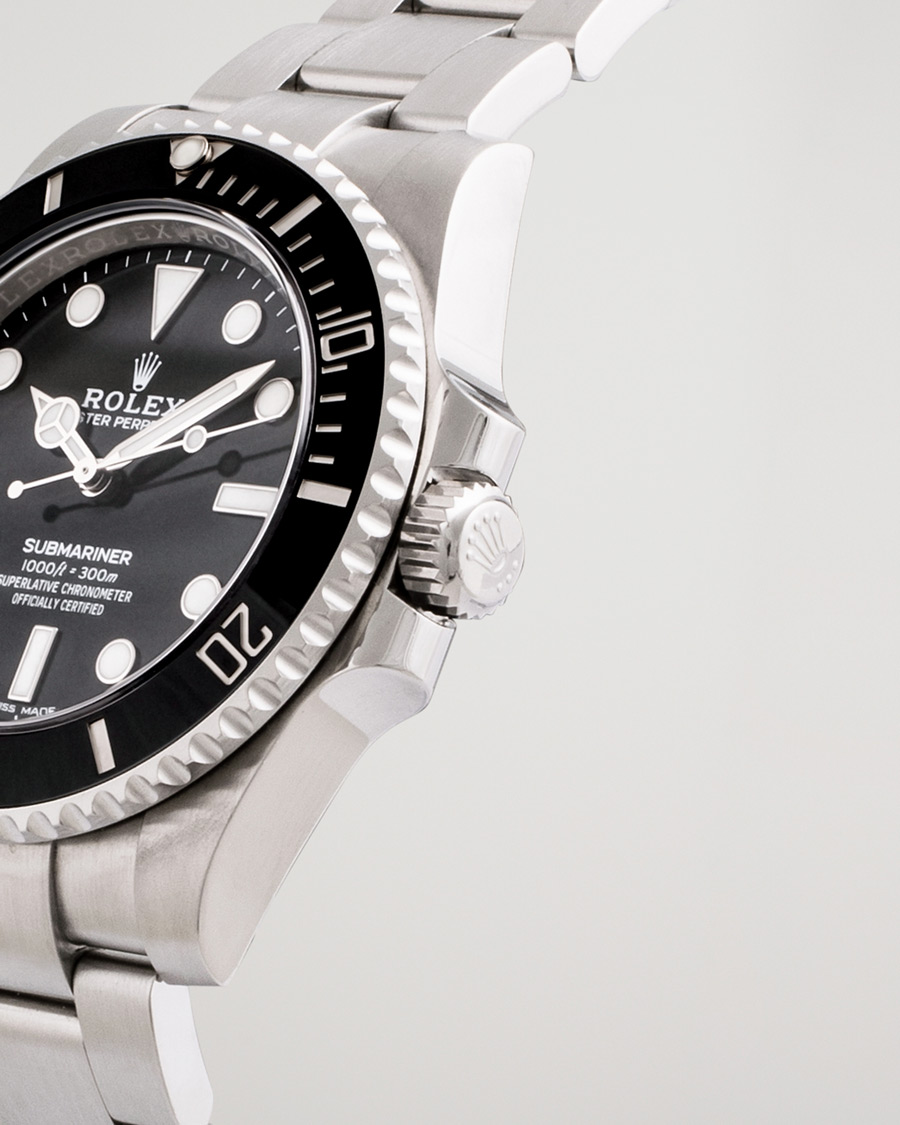 Herren | Rolex Pre-Owned Submariner 114060 Oyster Perpetual Steel Black | Rolex Pre-Owned | Submariner 114060 Oyster Perpetual Steel Black