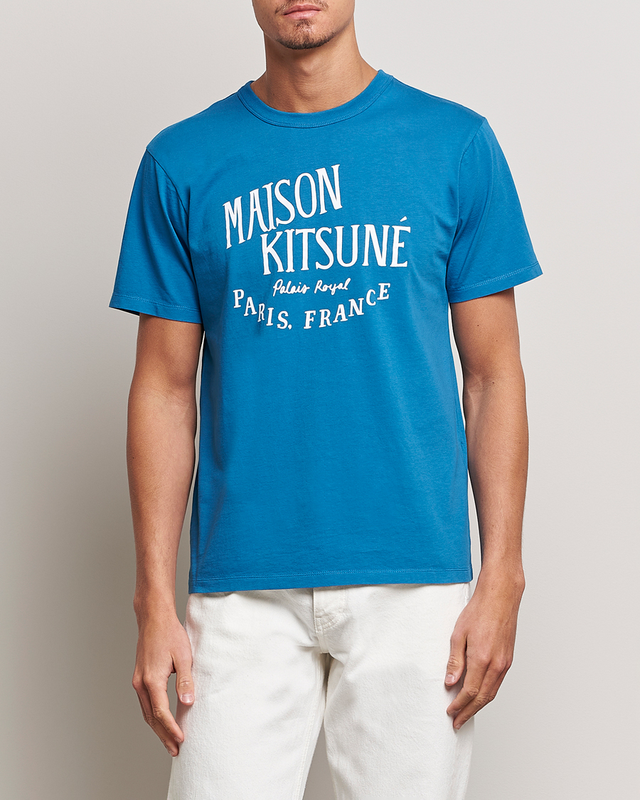 Herren |  | Maison Kitsuné | Palais Royal Classic T-Shirt Sapphire Blue