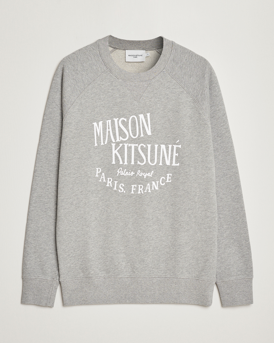 Herren | Graue Sweatshirts | Maison Kitsuné | Palais Royal Classic Sweatshirt Grey Melange