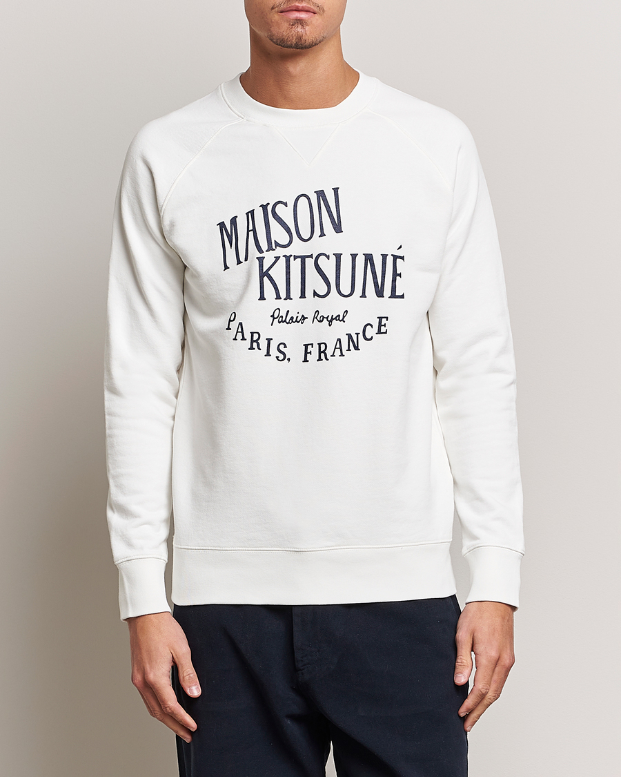 Herren | | Maison Kitsuné | Palais Royal Classic Sweatshirt Ecru