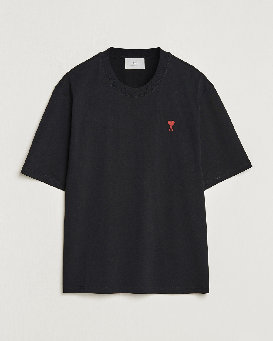 Herren | | AMI | Heart Logo T-Shirt Black