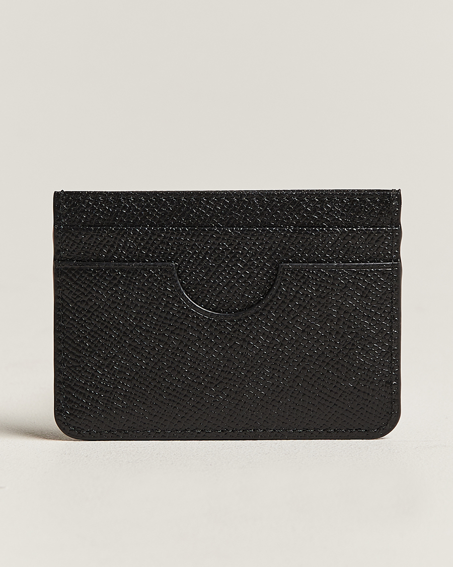 Herren |  | AMI | Tonal Logo Leather Cardholder Black
