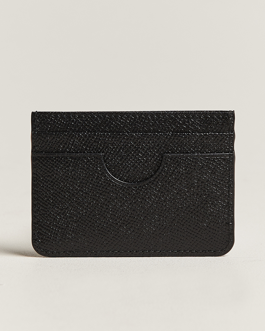Herren | | AMI | Tonal Logo Leather Cardholder Black