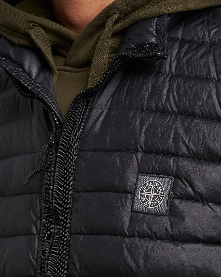Herren | Jacken | Stone Island | Recycled Nylon Down-TC Vest Black