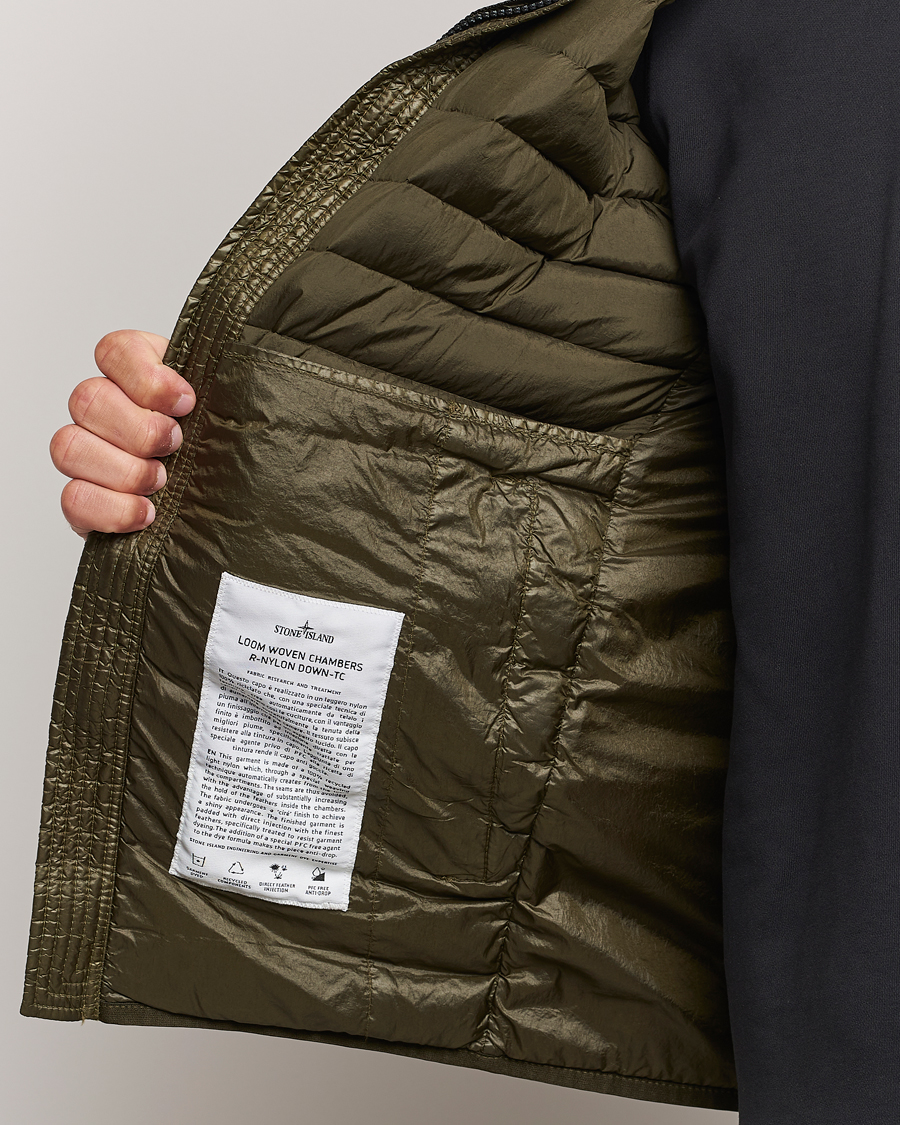 Herren | Jacken | Stone Island | Recycled Nylon Down-TC Vest Olive