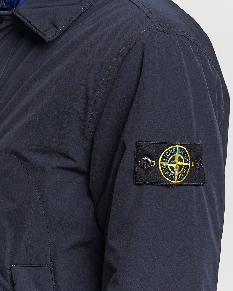 Herren | Jacken | Stone Island | Micro Twill Coat Navy Blue