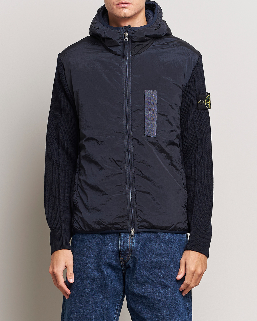 Herren |  | Stone Island | Econyl Primaloft-TC Padded Jacket Navy Blue