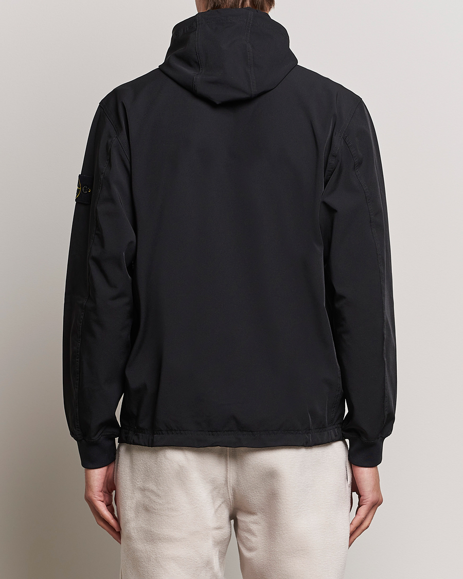 Herren | Pullover | Stone Island | Garment Dyed Recycled Nylon Full Zip Black