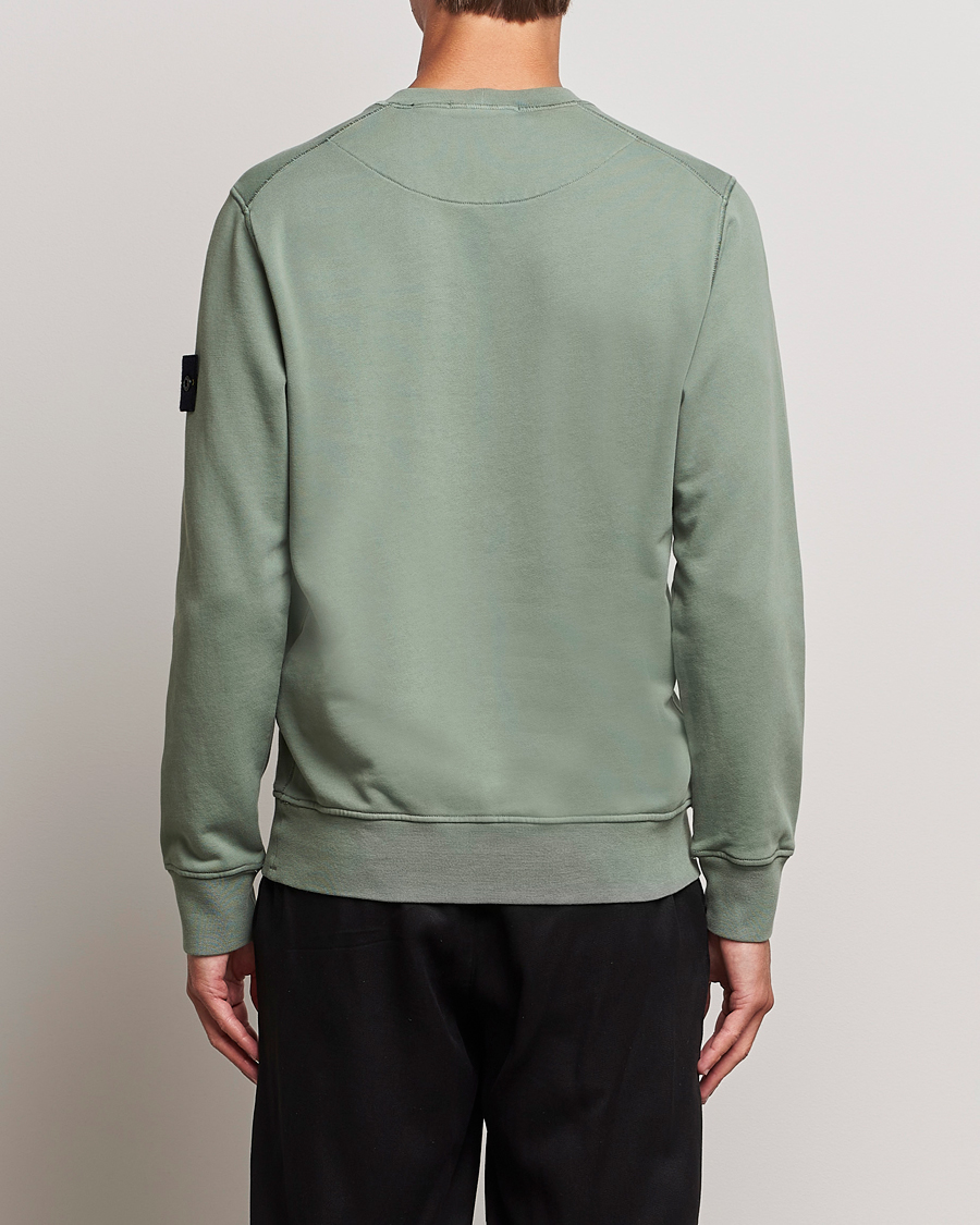 Herren | Pullover | Stone Island | Garment Dyed Fleece Sweatshirt Sage