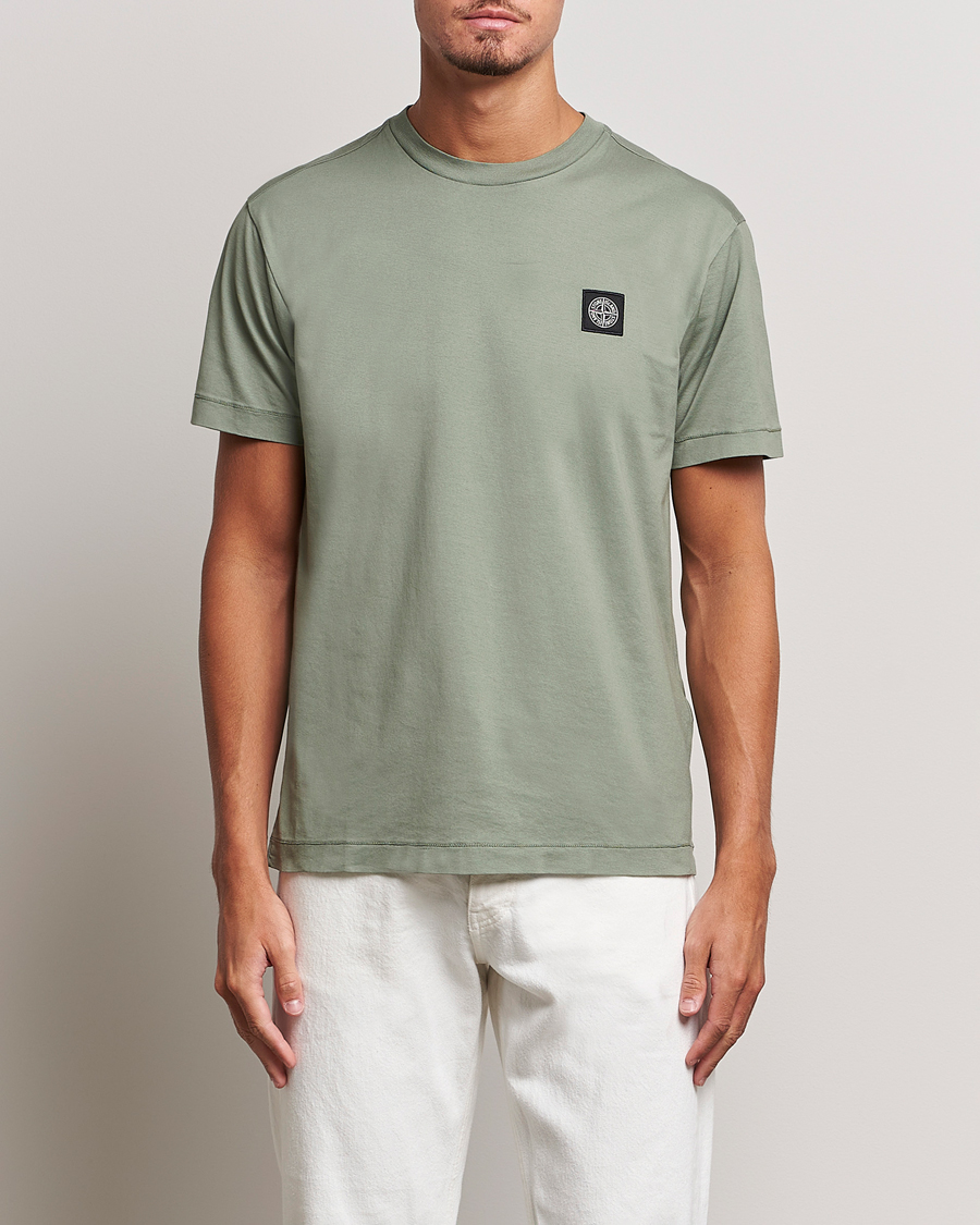 Herren | Stone Island | Stone Island | Garment Dyed Jersey T-Shirt Sage