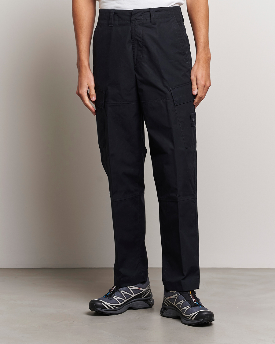 Herren |  | Stone Island | Ghost Piece O-Ventile Trousers Navy Blue