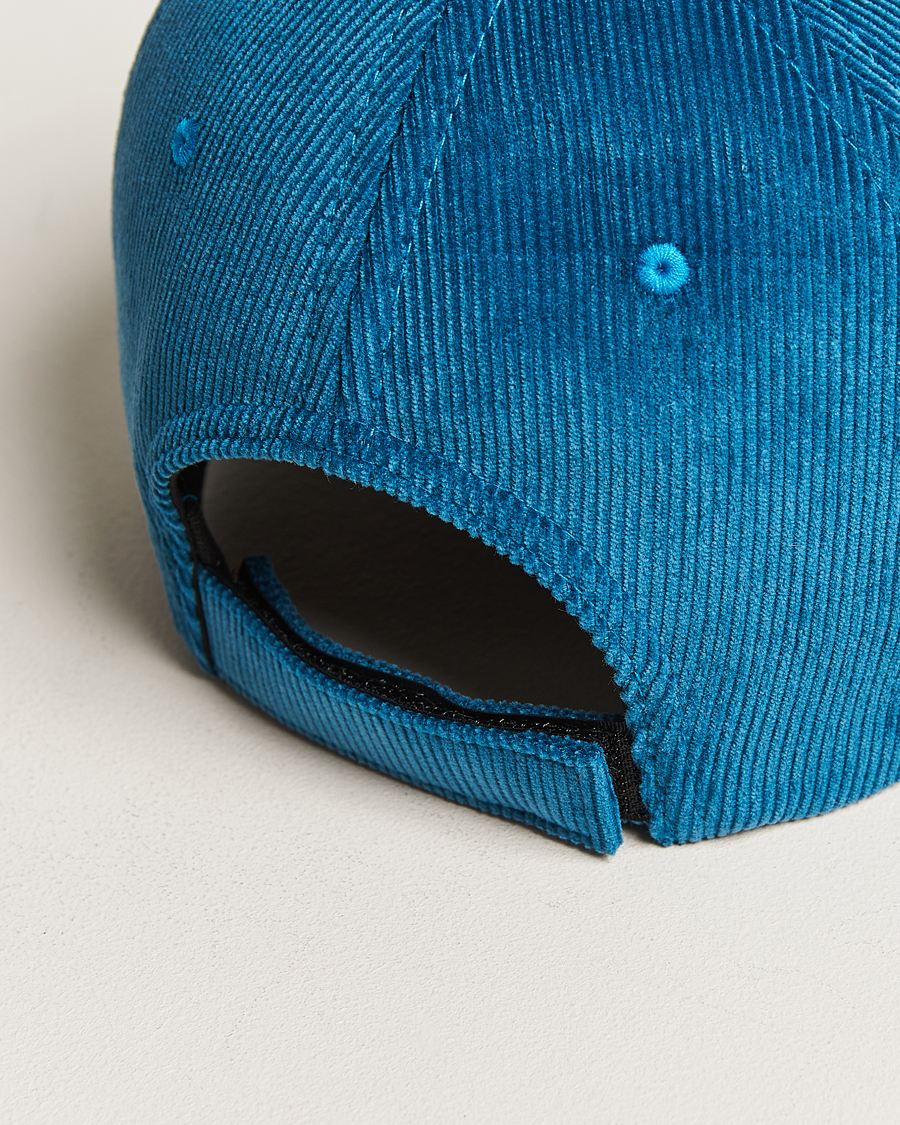 Herren | Marni Wale Corduroy Baseball Cap Royal | Marni | Wale Corduroy Baseball Cap Royal