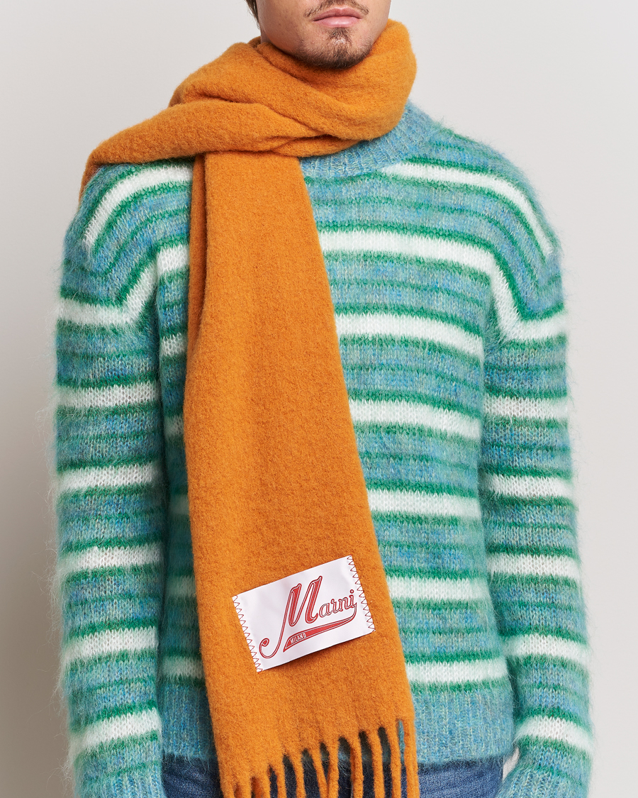 Herren | Marni | Marni | Brushed Alpaca Scarf Arabesque