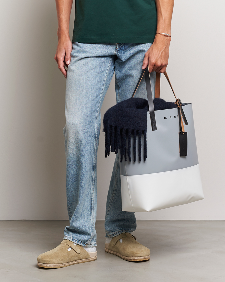 Herren |  | Marni | PVC Totebag Antique Silver
