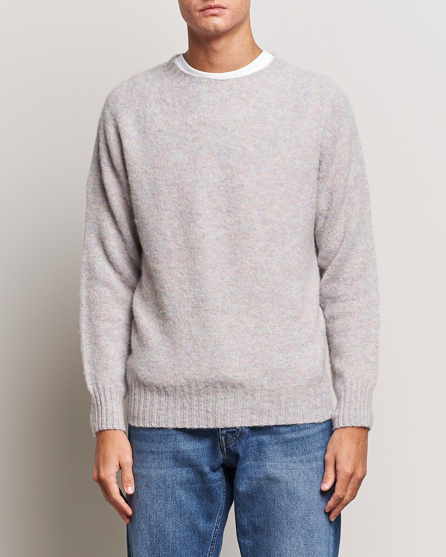 Herren |  | Howlin' | Brushed Wool Sweater Galaxy