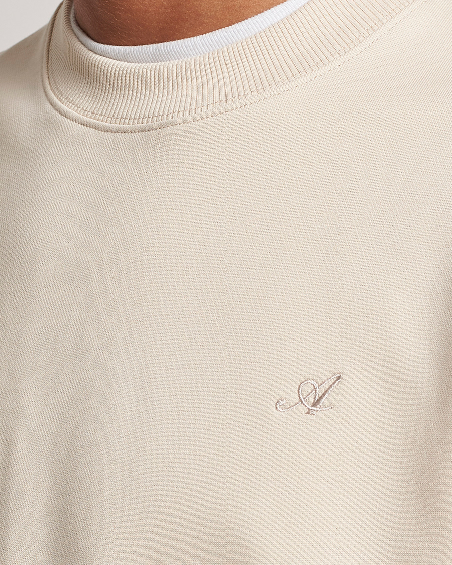Herren | Pullover | Axel Arigato | Honor Crew Neck Sweatshirt Pale Beige