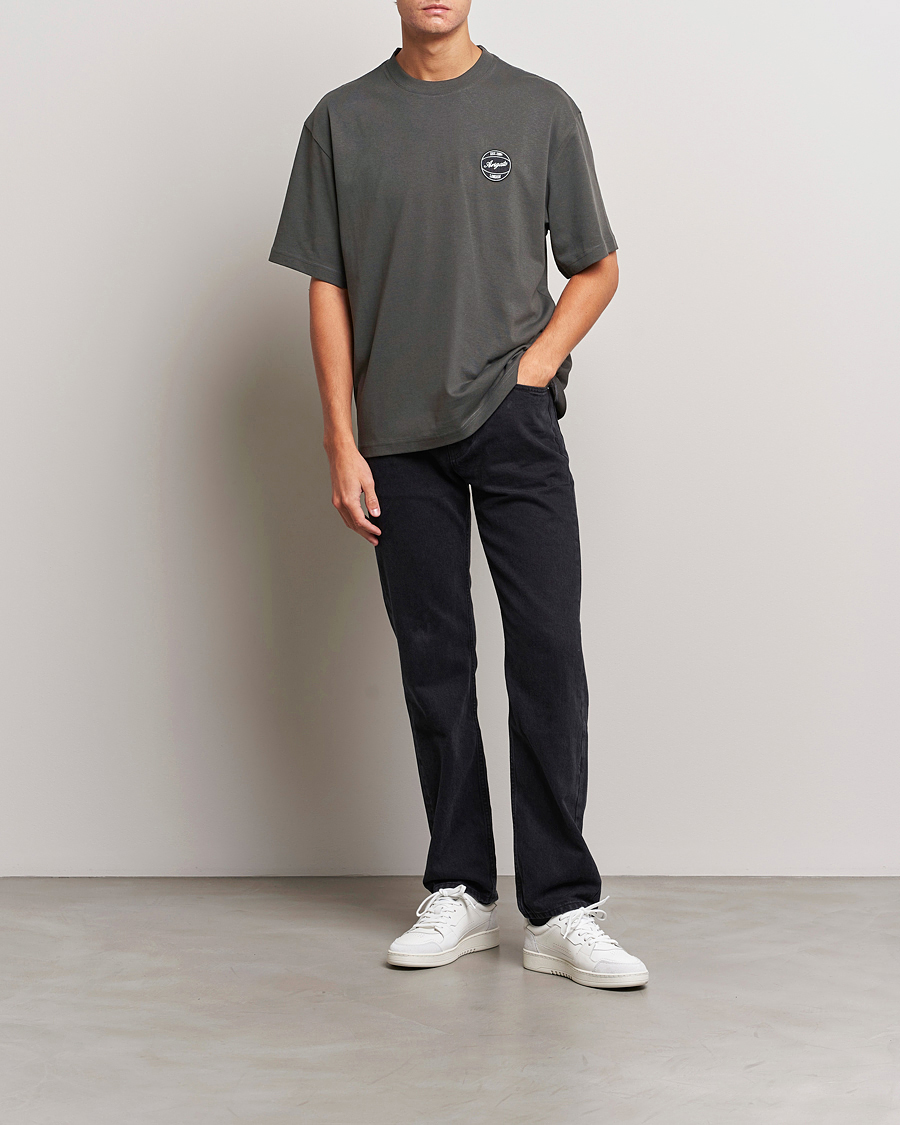 Herren | T-Shirts | Axel Arigato | Dunk Crew Neck T-Shirt Black