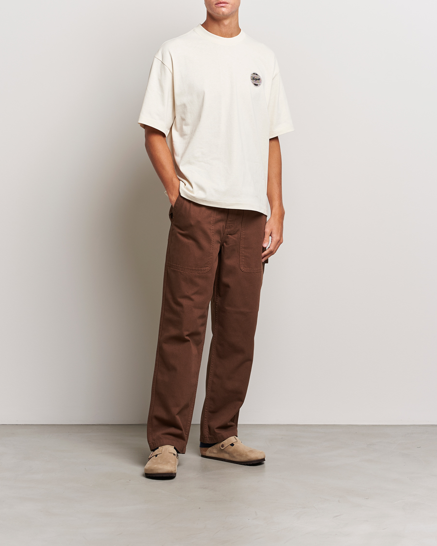 Herren | T-Shirts | Axel Arigato | Dunk Crew Neck T-Shirt Pale Beige